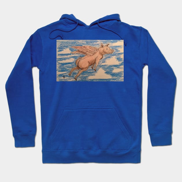 When Pigs Fly Hoodie by Matt Starr Fine Art